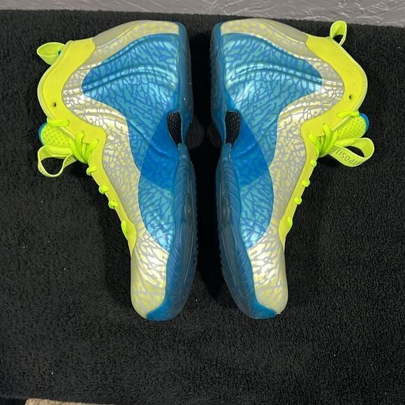 🔥🏀 NIKE Air Flightposite Exposed Volt 616765-700 Basketball Shoes Mens Size 9. - Picture 5 of 12